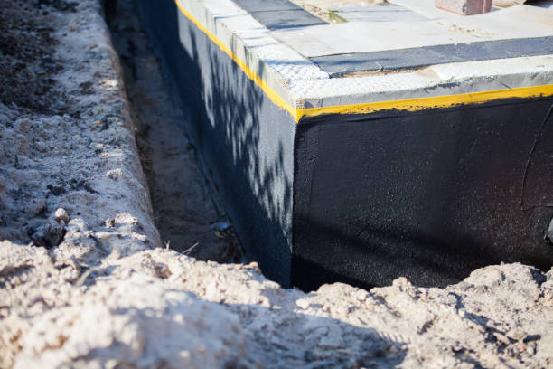 Professional Crawl Space Encapsulation technician working in Homer, MI